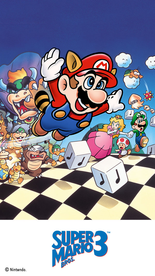 my.nintendo.com/Wallpaper - Super Mario Bros. 3 (Retro)/Retro_SMB3_Wallpaper_[640x1136].jpg